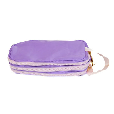 Penar Strigo violet cu 3 compartimente