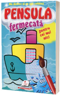 Pensula fermecata, albinuta. Pentru cei mai mici