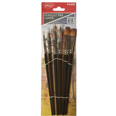 Pensula set 6 par capra Pensula set 6 par capra