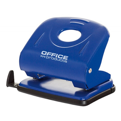 Perforator metalic, 30 coli, Office Products - albastru