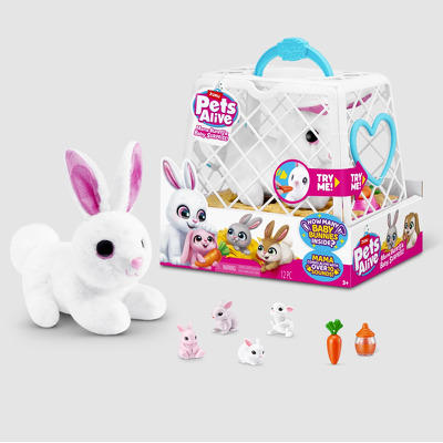 Pets Alive mama&baby plus iepuras Zuru9554