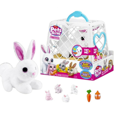Pets Alive mama si baby plus iepuras Zuru9554