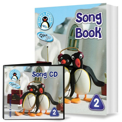 Pingu s English: Song Book si Song CD – Level 2