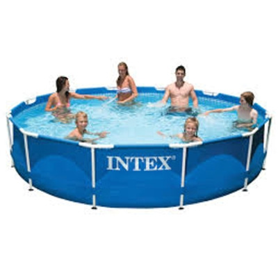 Piscina cu cadru metal