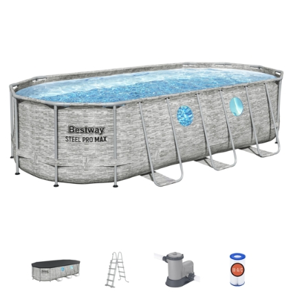 Piscina cu cadru metalic  Steel Pro Max Bestway
