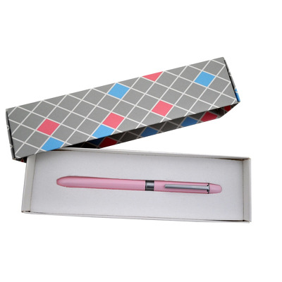 Pix multifunctional de lux Penac Multisync MS-107, in cutie cadou, corp roz - accesorii argintii