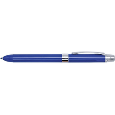 Pix multifunctional Ele-001 opaque, doua culori si creion mecanic 0.5mm, in cutie cadou - albas