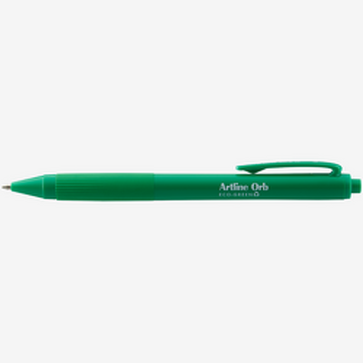 Pix Orb Eco Green, rubber grip, varf 1.0mm - verde