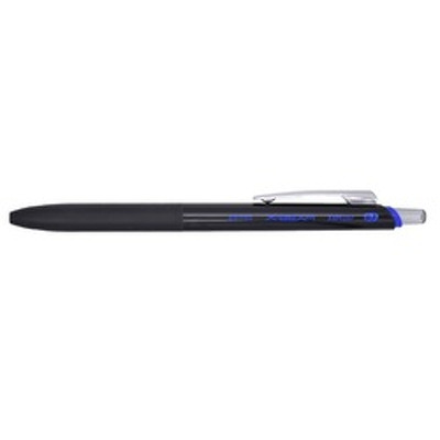 Pix X-Beam XBM-107, rubber grip, 0.7mm, clema metalica, corp negru - scriere albastra