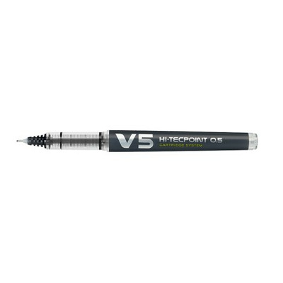 Pix Roller V5 reincarcabil PILOT Negru
