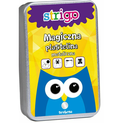 Plastilina magica Strigo METALLIC Albastru
