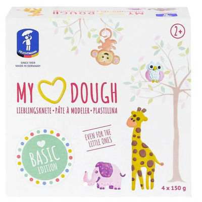 Plastilina My Heart Basic - 4 x 150 gr.