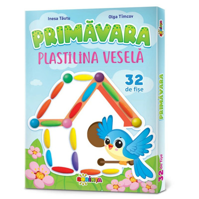 Plastilina vesela. Primavara (32 fise)