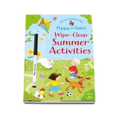 Poppy and Sams wipe-clean summer activities
