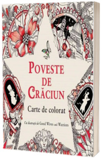 Poveste de Craciun - carte de colorat