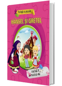 Povesti cu puzzle - Hansel si Gretel (Contine 6 Puzzle-uri)