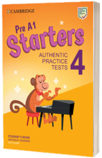 Pre A1 Starters 4 Student's Book without Answers with Audio