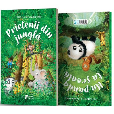 Prietenii din jungla. Un panda la scoala