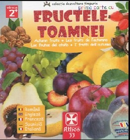 Prima carte cu Fructele Toamnei