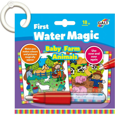 Prima mea carticica Water Magic - Animalutele de la ferma