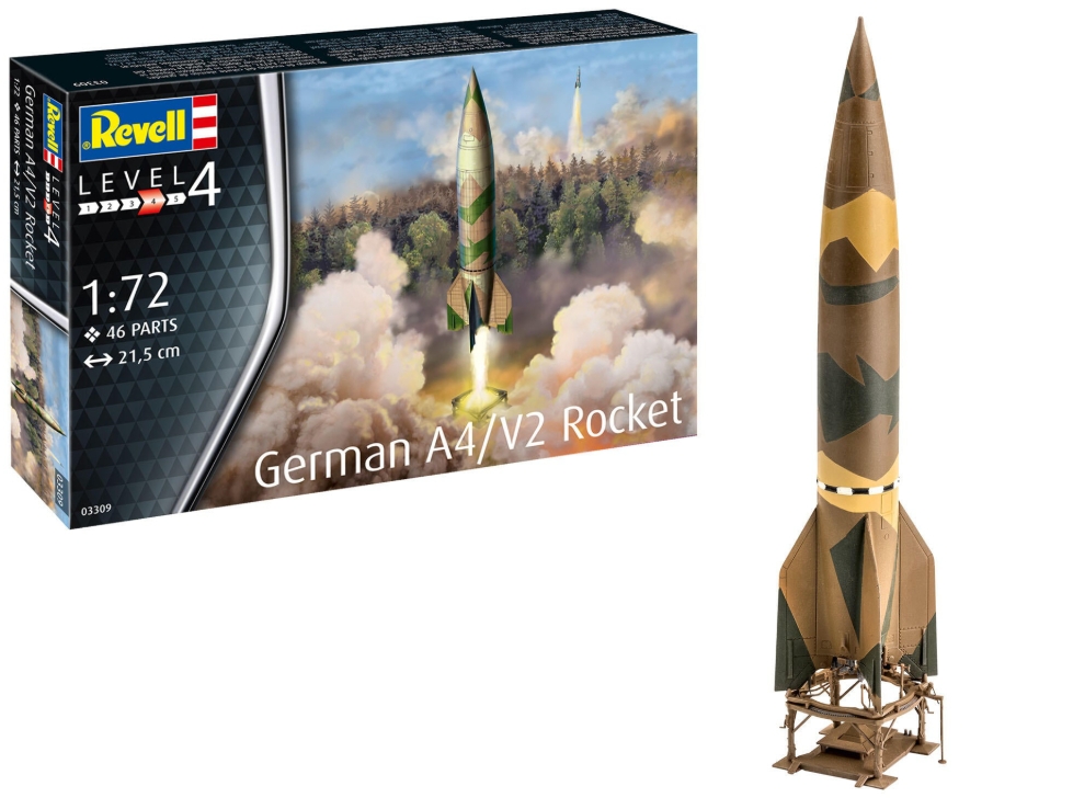 Prima racheta balistica din istorie – model militar detaliat WWII