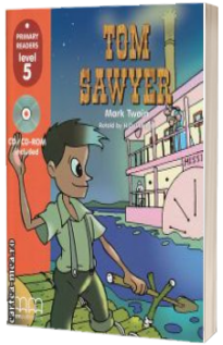 Primary Readers - Tom Sawyer - Level 5 reader with CD