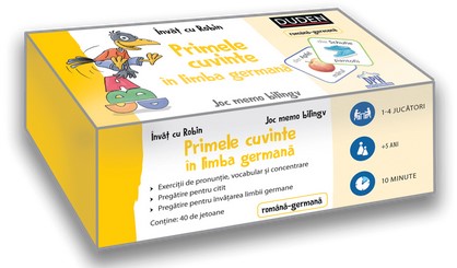 Primele cuvinte in limba germana - Invat cu Robin