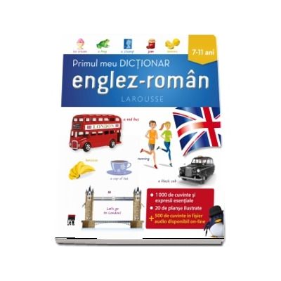 Primul meu dictionar englez-roman 7 - 11 ani