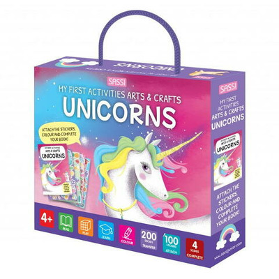 Primul set de arta si lucru manual - Unicorni
