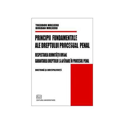 Principii fundamentale ale dreptului procesual penal (Respectarea demnitatii umane - Garantarea dreptului la aparare in procesul penal)