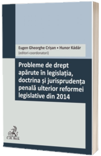 Probleme de drept aparute in legislatia, doctrina si jurisprudenta penala ulterior reformei legislative din 2014