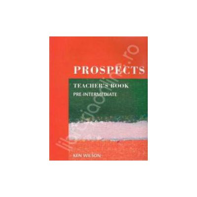 Prospects Pre Intermediate Teachers Book