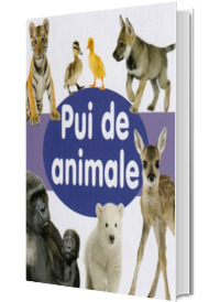 Pui de animale. Pliant cartonat