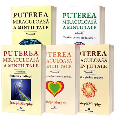 Serie de autor Dr. Joseph Murphy, compusa din 5 carti