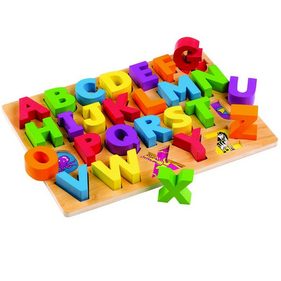 Puzzle alfabet - Litere mari