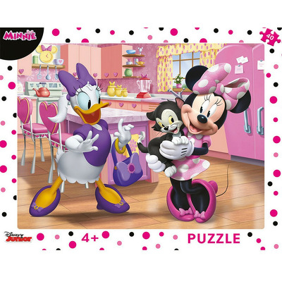 Puzzle cu rama - Minnie (40 piese)