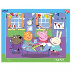 Puzzle cu rama - Purcelusa Peppa (40 piese)