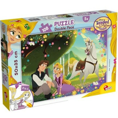 Puzzle de colorat - Rapunzel (108 piese)