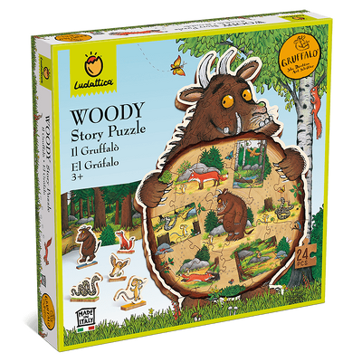 PUZZLE DE LEMN – POVESTI: GRUFFALO