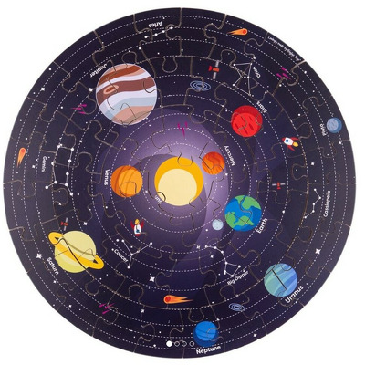 Puzzle de podea 360 de grade  - Sistemul solar
