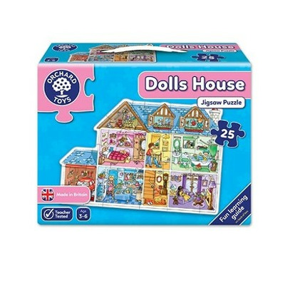 Puzzle de podea Casa (25 piese) DOLLS HOUSE JIGSAW