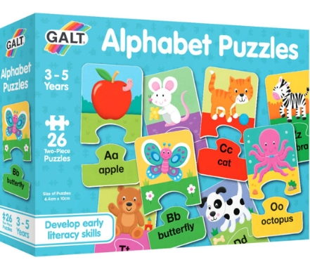 Puzzle Galt, duo alfabet, 52 piese