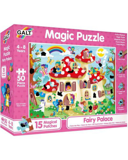 Puzzle Galt, palatul zanelor cu 50 piese