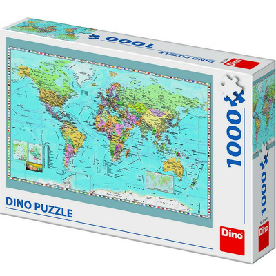 Puzzle - Harta politica a lumii (1000 piese)