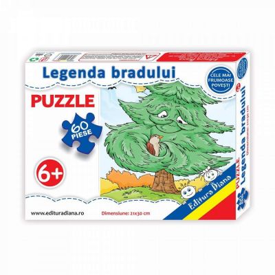 Puzzle, Legenda bradului. 60 de piese