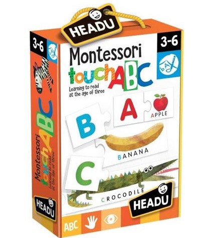 Puzzle Montessori - Senzorial ABC