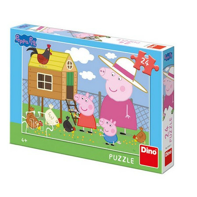 Puzzle - Peppa Pig - Puisorii (24 piese)