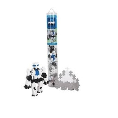 Puzzle Plus - Plus robot 100 buc in tub