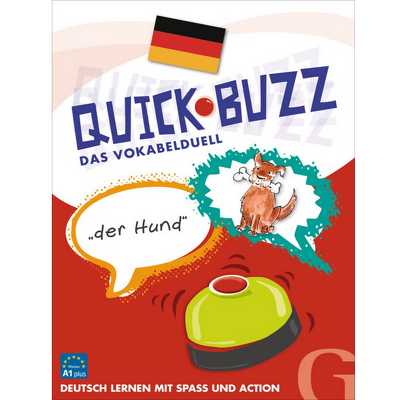 Quick Buzz. Das Vokabelduell. Deutsch Sprachspiel A1+