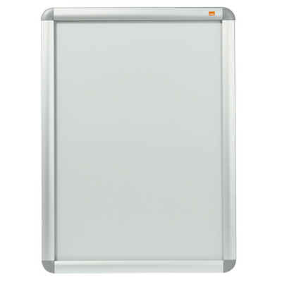 Rama pentru perete NOBO, aluminiu, cu clip, A2, gri